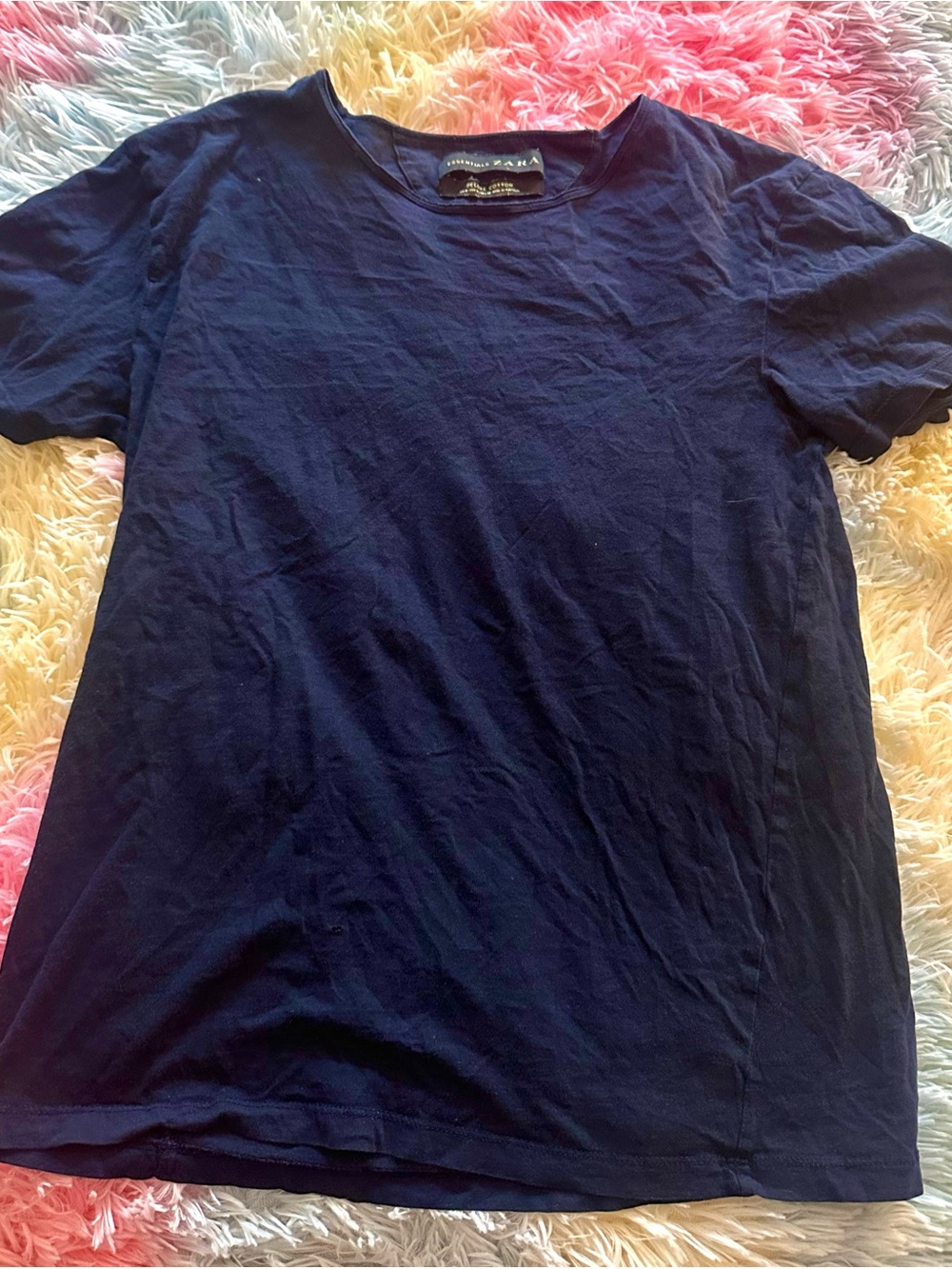 Classic Navy Crew Neck T-Shirt